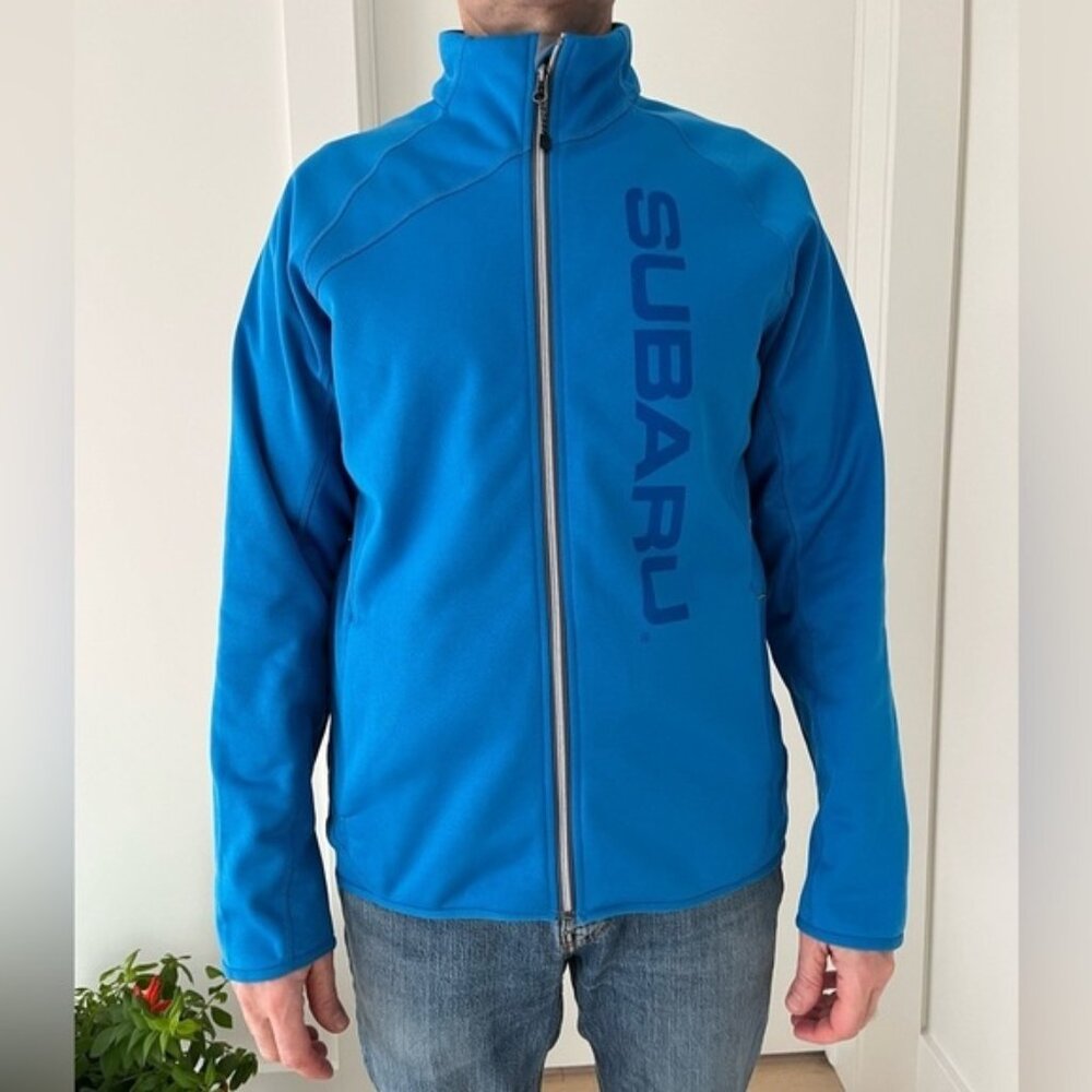 ELEVATE SUBARU Zip Front Warm Up Jacket Side Zip Pockets Subaru Owner Gift